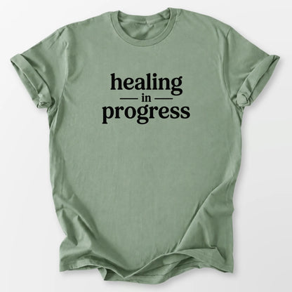 Healing in Progress Tee Sage T-Shirt