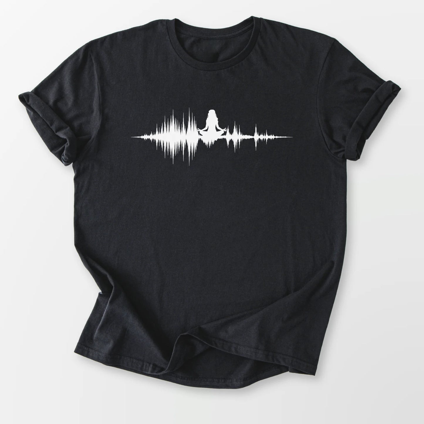 Healing Sound Tee Black T-Shirt
