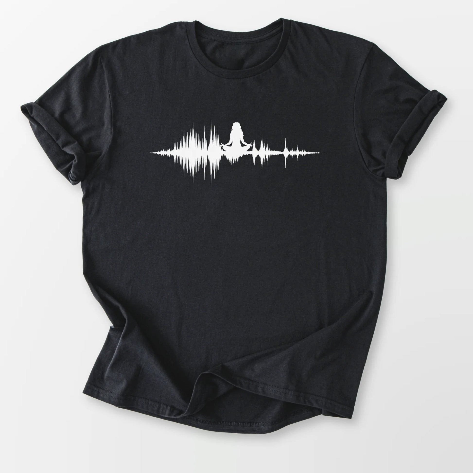 Healing Sound Tee Black T-Shirt