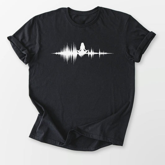 Healing Sound Tee Black T-Shirt