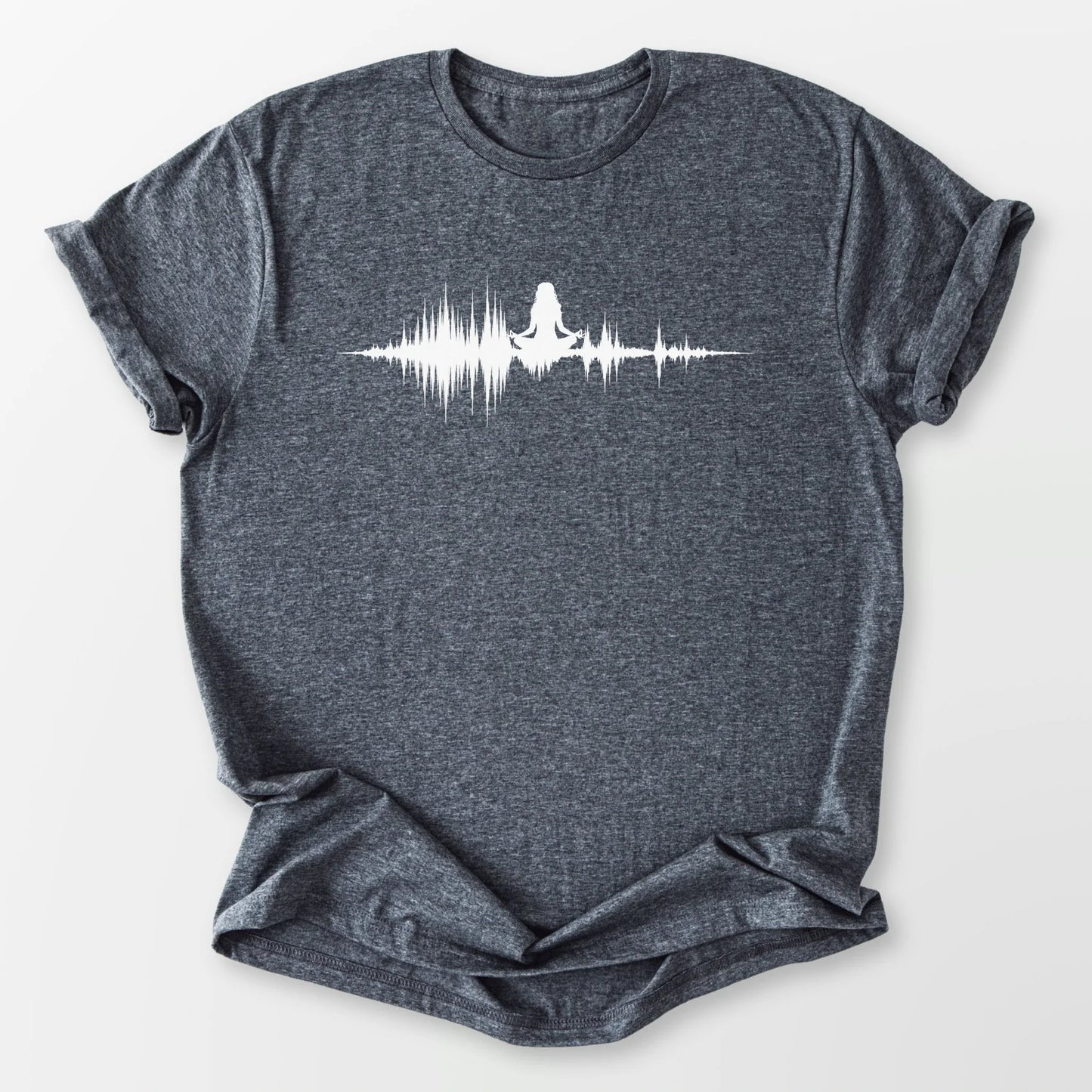 Healing Sound Tee Dark Heather Grey T-Shirt