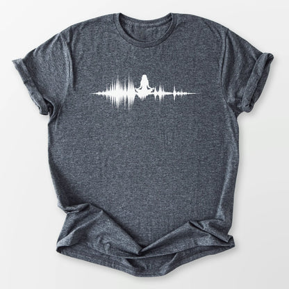 Healing Sound Tee Dark Heather Grey T-Shirt