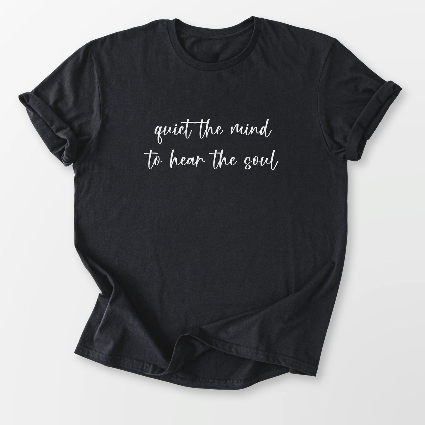 Hear the Soul Tee Black T-Shirt