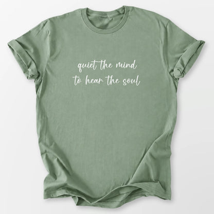 Hear the Soul Tee Sage T-Shirt