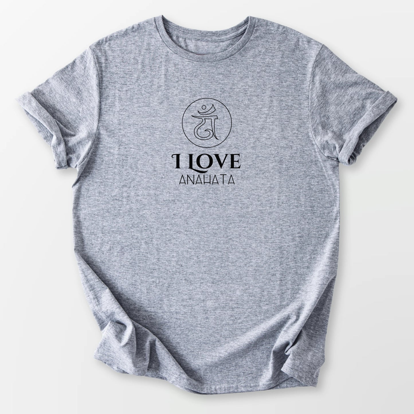 Heart Chakra Tee Sport Grey T-Shirt