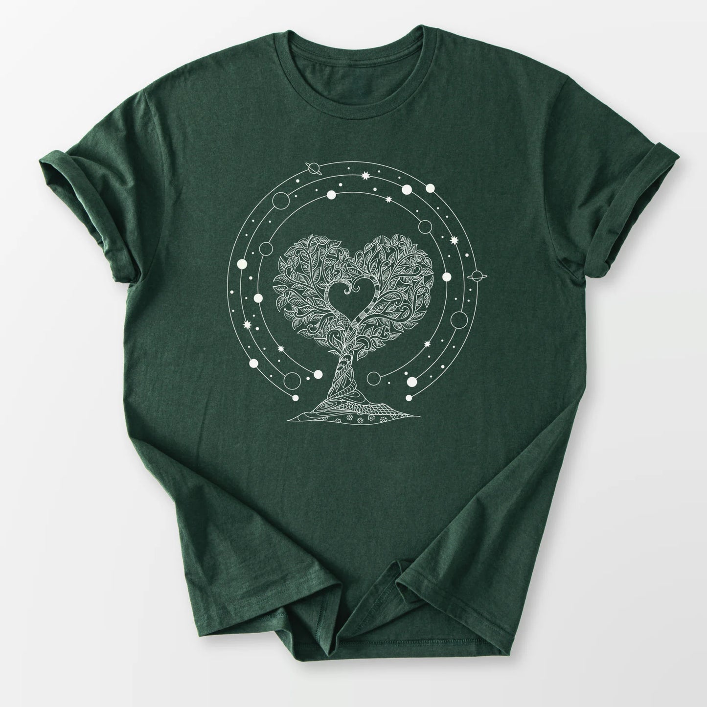 Help Love Grow Tee Forest Green T-Shirt