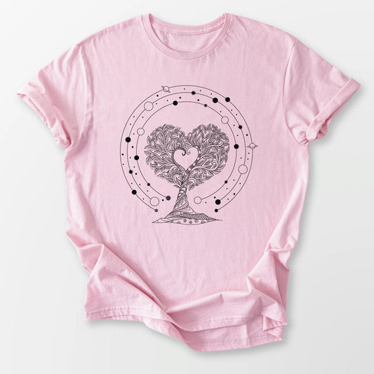 Help Love Grow Tee Light Pink T-Shirt