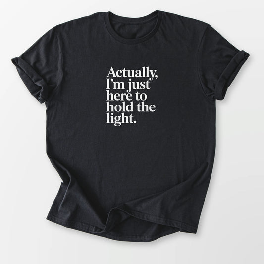 Hold the Light Tee Black T-Shirt