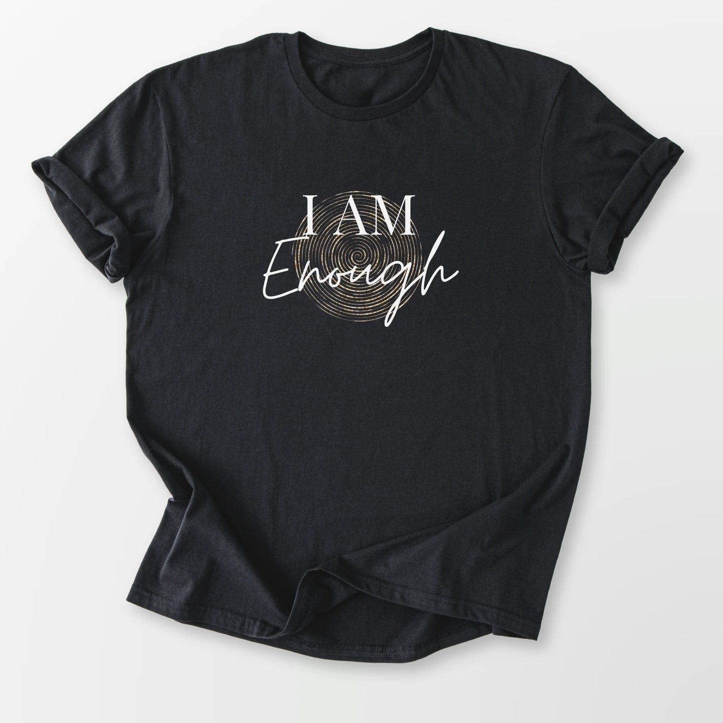 I Am Enough Tee Black T-Shirt
