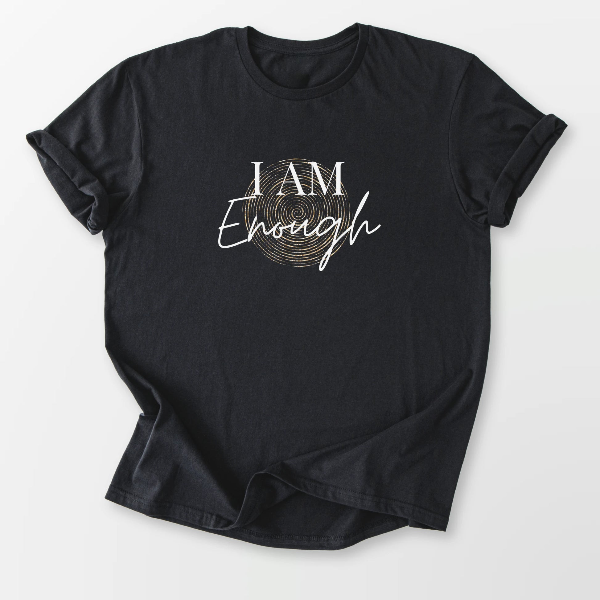 I Am Enough Tee Black T-Shirt