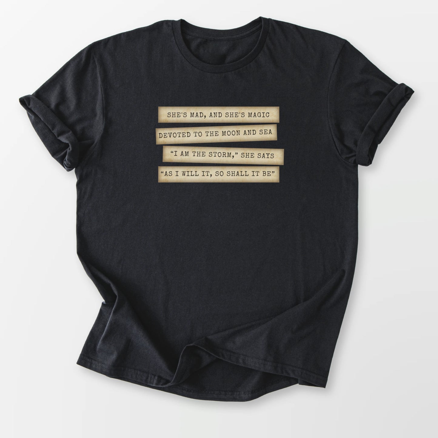 I Am the Storm Tee Black T-Shirt