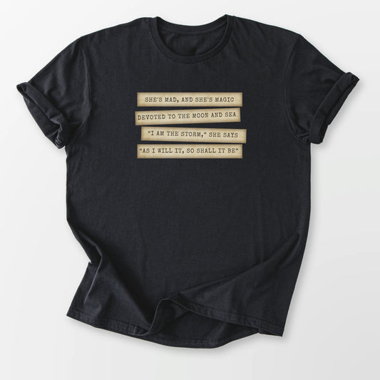 I Am the Storm Tee Black T-Shirt