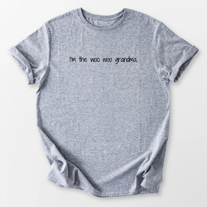 I'm the Woo Woo Grandma Tee Sport Grey T-Shirt