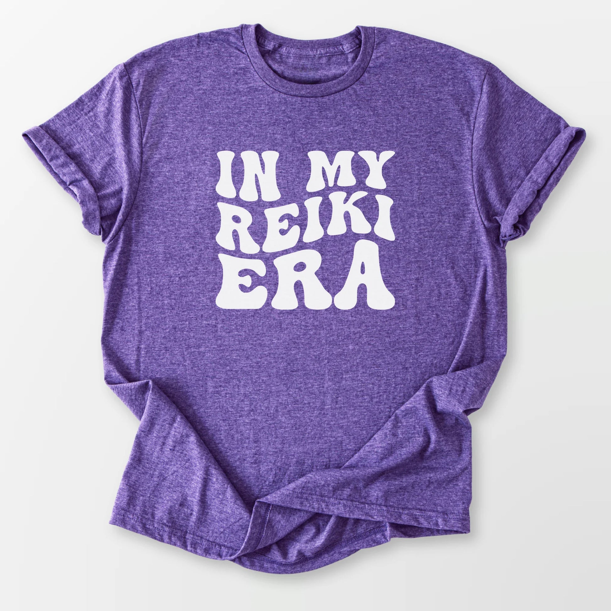 In My Reiki Era Tee Heather Purple T-Shirt