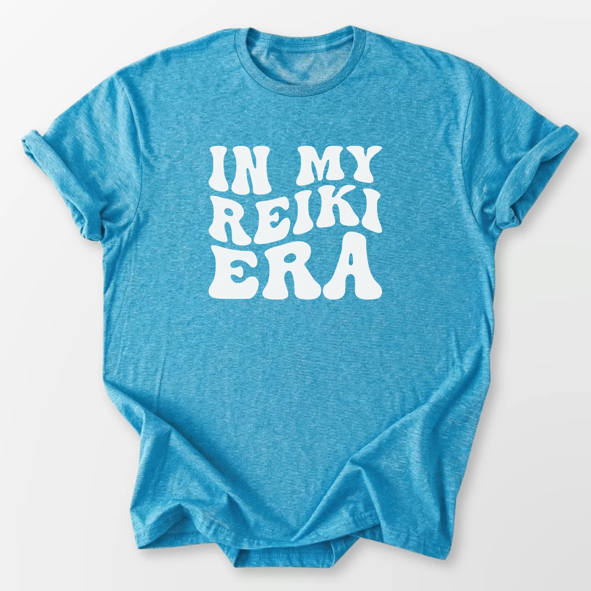 In My Reiki Era Tee Heather Sapphire T-Shirt