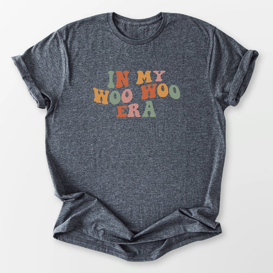 In My Woo Woo Era Retro Tee Dark Heather Grey T-Shirt