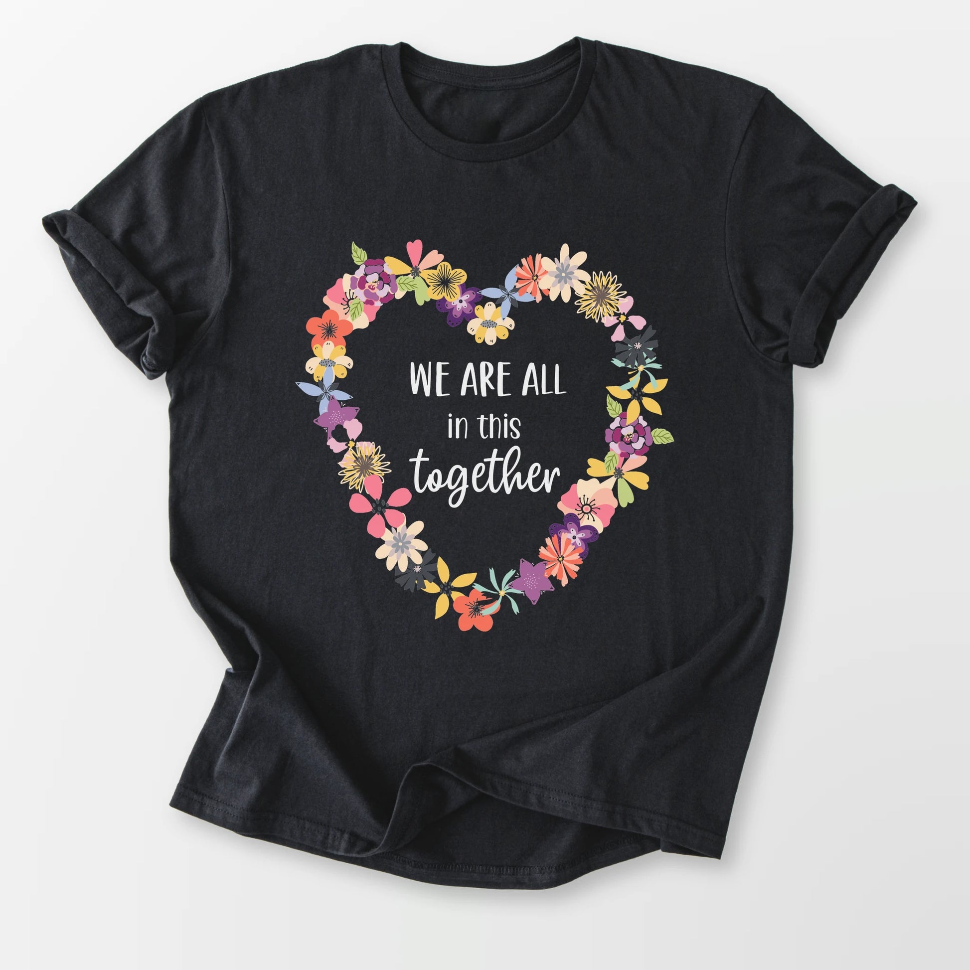 In This Together Tee Black T-Shirt