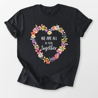 In This Together Tee Black T-Shirt