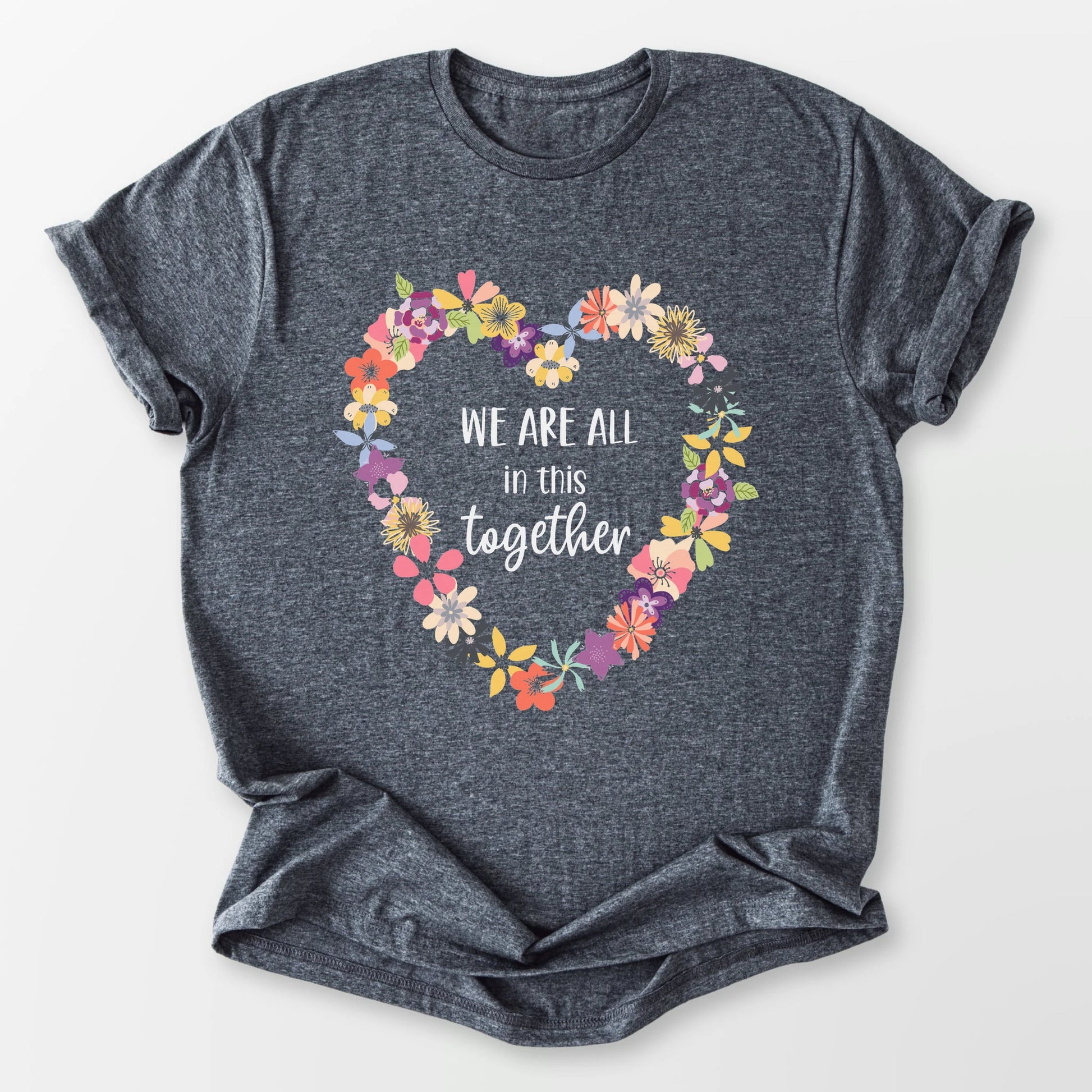 In This Together Tee Dark Heather Grey T-Shirt