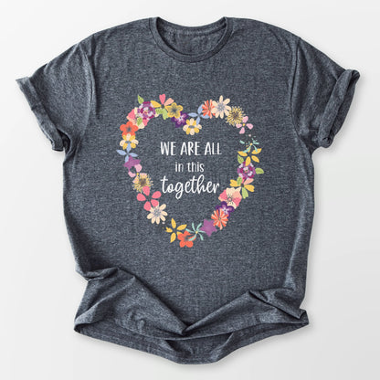 In This Together Tee Dark Heather Grey T-Shirt