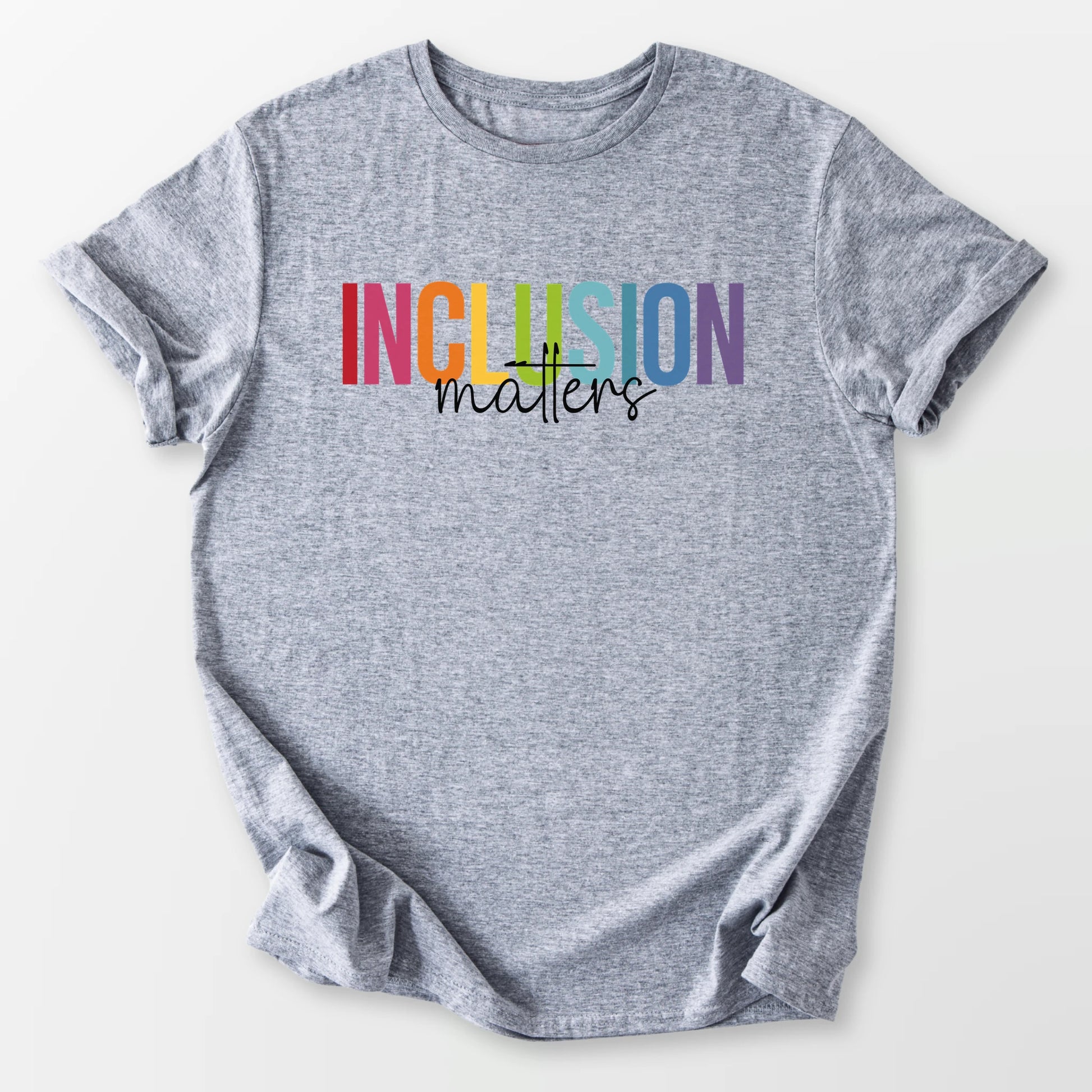 Inclusion Matters Tee Sport Grey T-Shirt