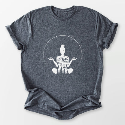 Infinite Peace Tee Dark Heather Grey T-Shirt