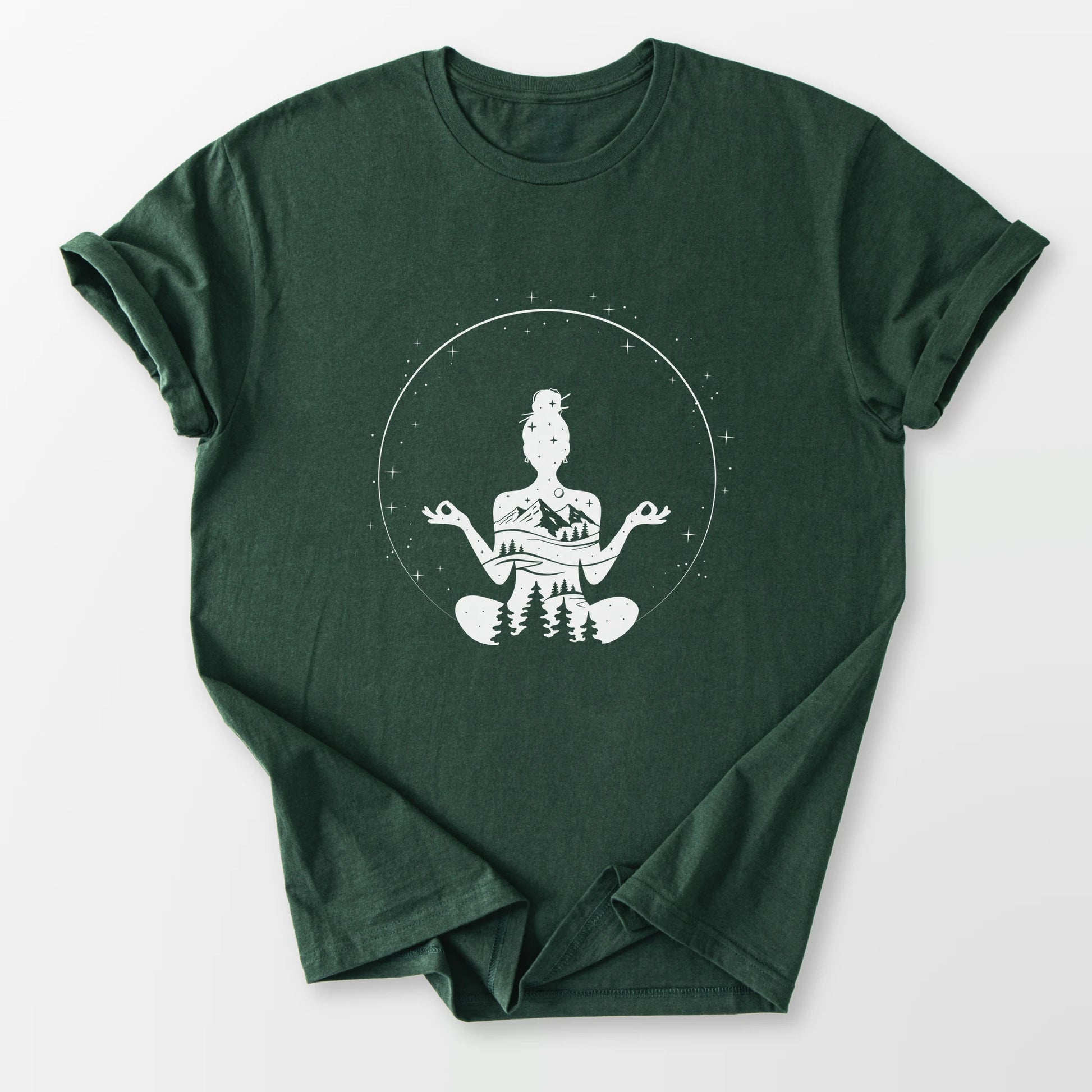 Infinite Peace Tee Forest Green T-Shirt