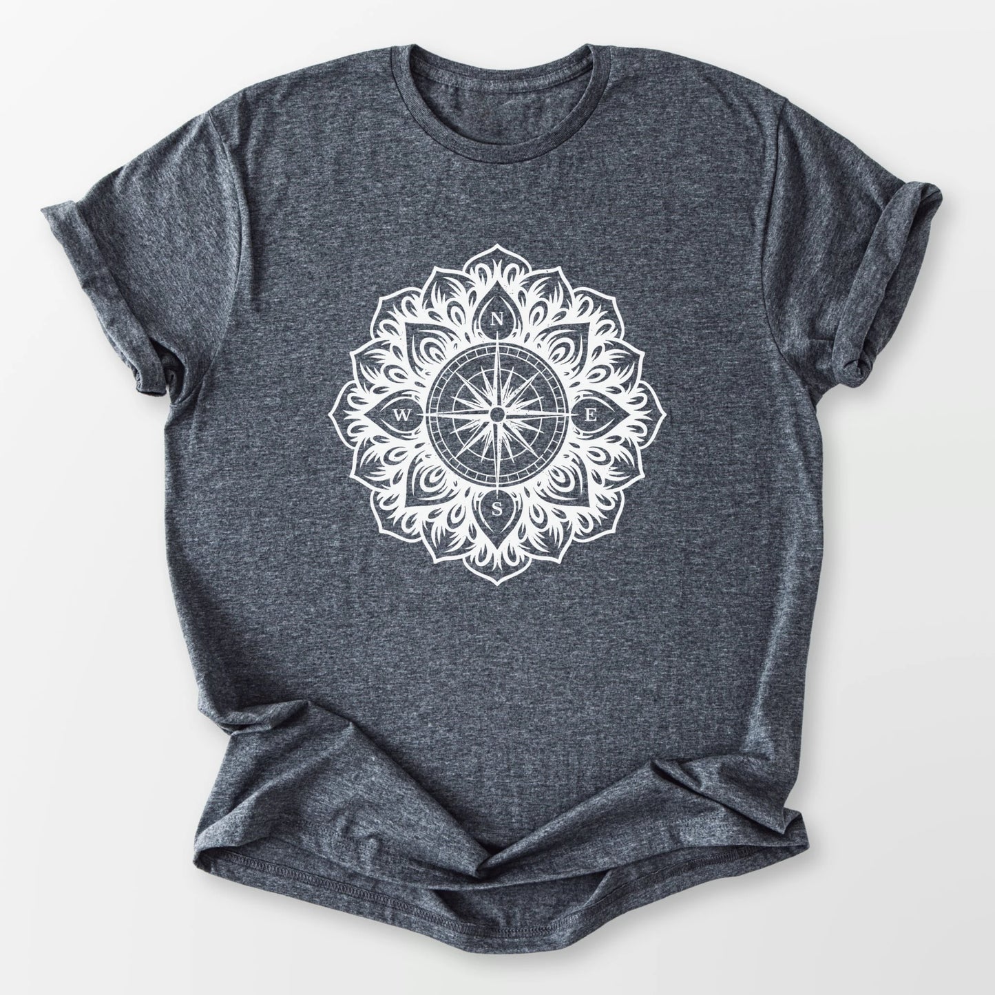 Inner Compass Tee Dark Heather Grey T-Shirt