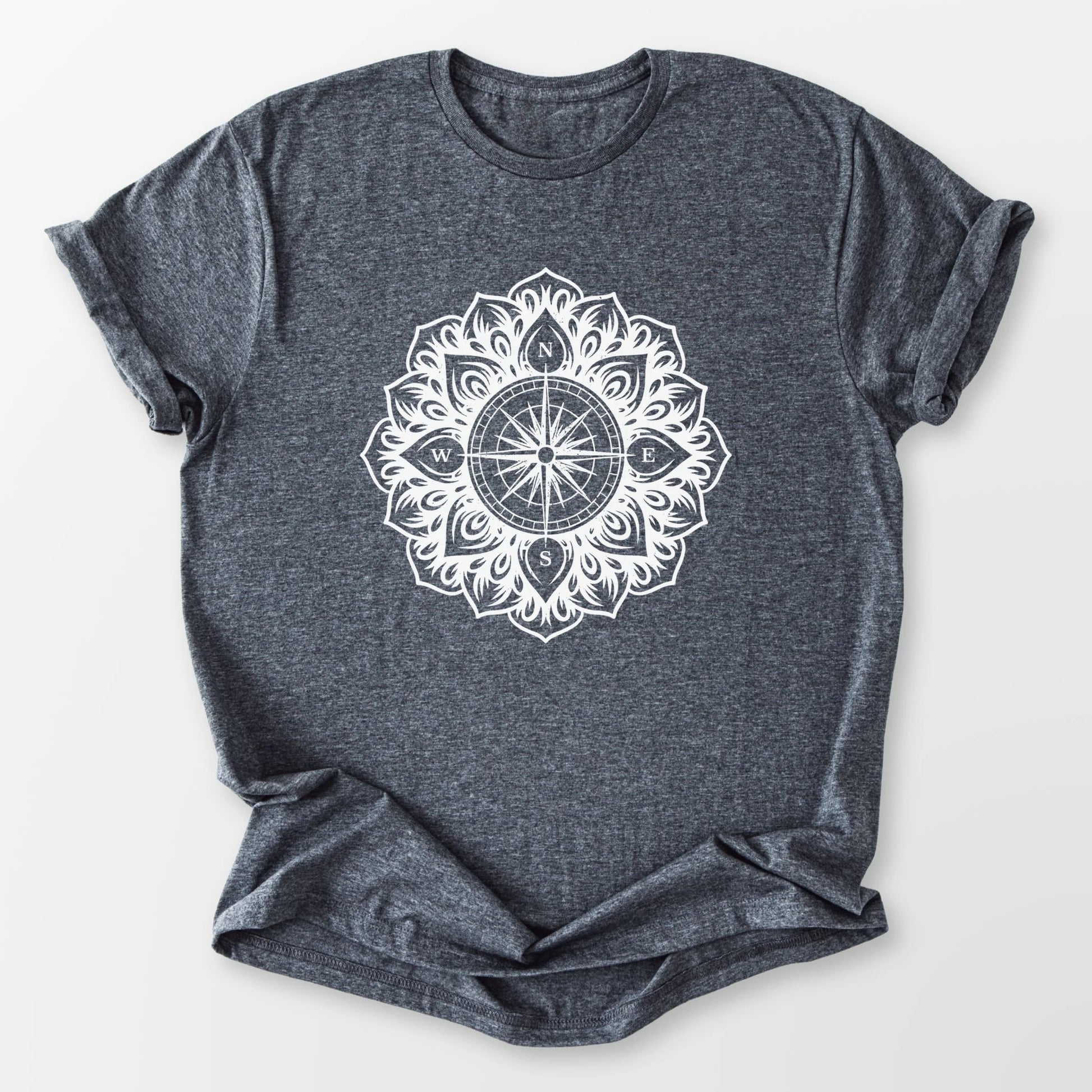 Inner Compass Tee Dark Heather Grey T-Shirt
