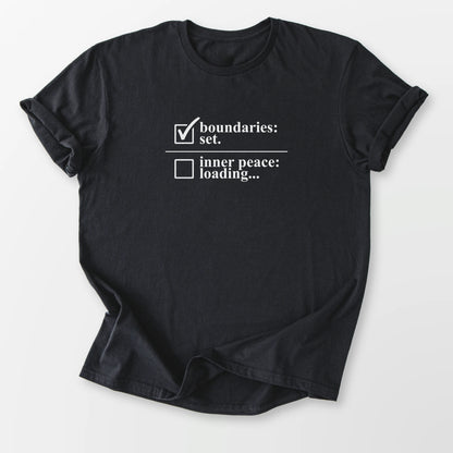 Inner Peace Loading Tee Black T-Shirt