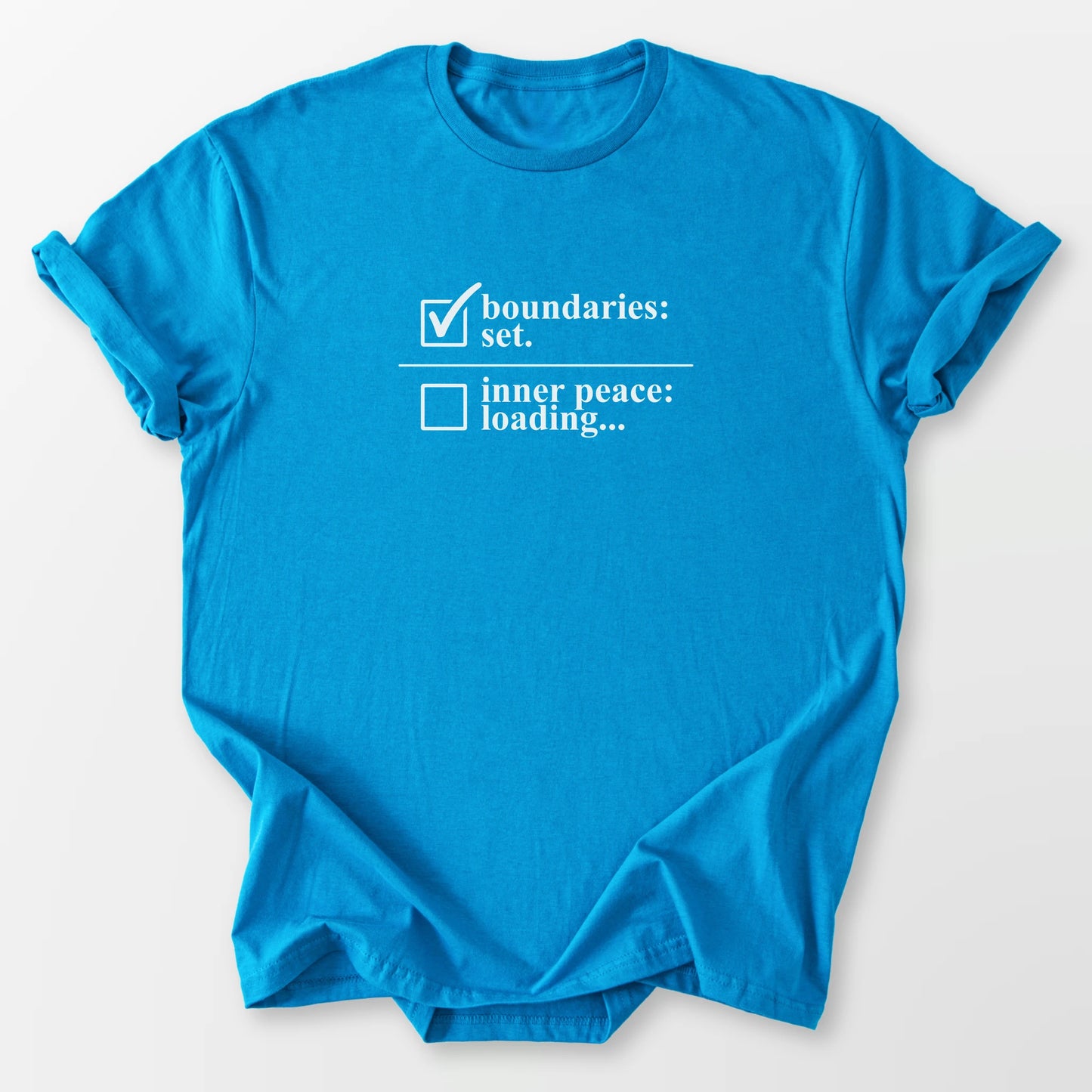 Inner Peace Loading Tee Sapphire T-Shirt