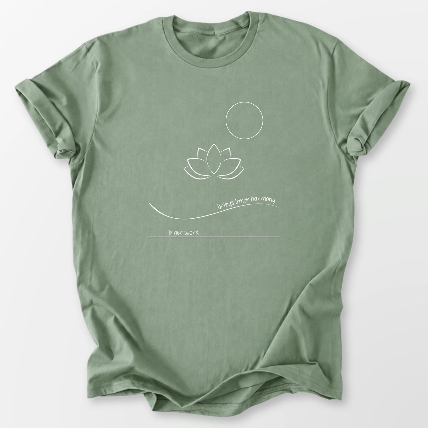 Inner Work Inner Harmony Tee Sage T-Shirt
