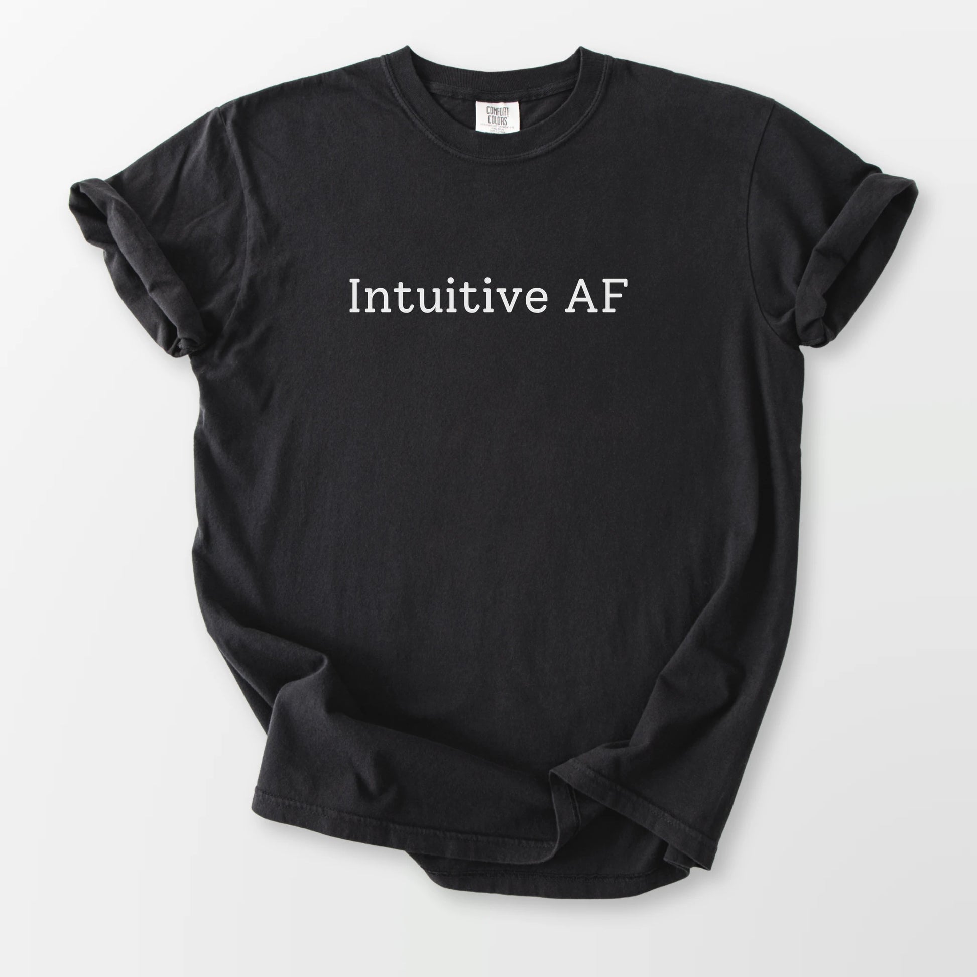 Intuitive AF Comfort Tee Black T-Shirt