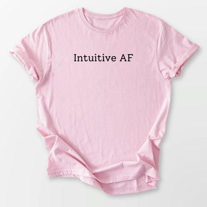 Intuitive AF Tee Light Pink T-Shirt