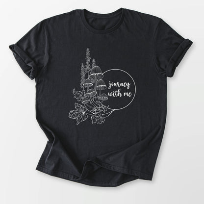 Journey with Me Tee Black T-Shirt