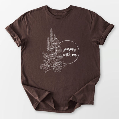 Journey with Me Tee Dark Chocolate T-Shirt
