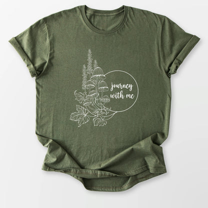 Journey with Me Tee Military Green T-Shirt