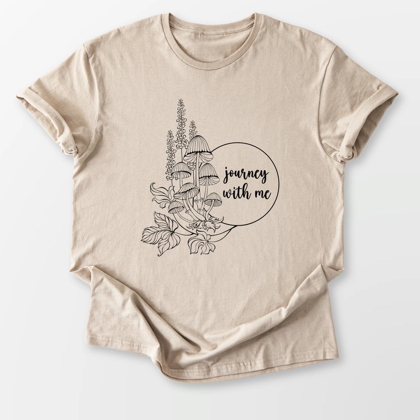 Journey with Me Tee Sand T-Shirt