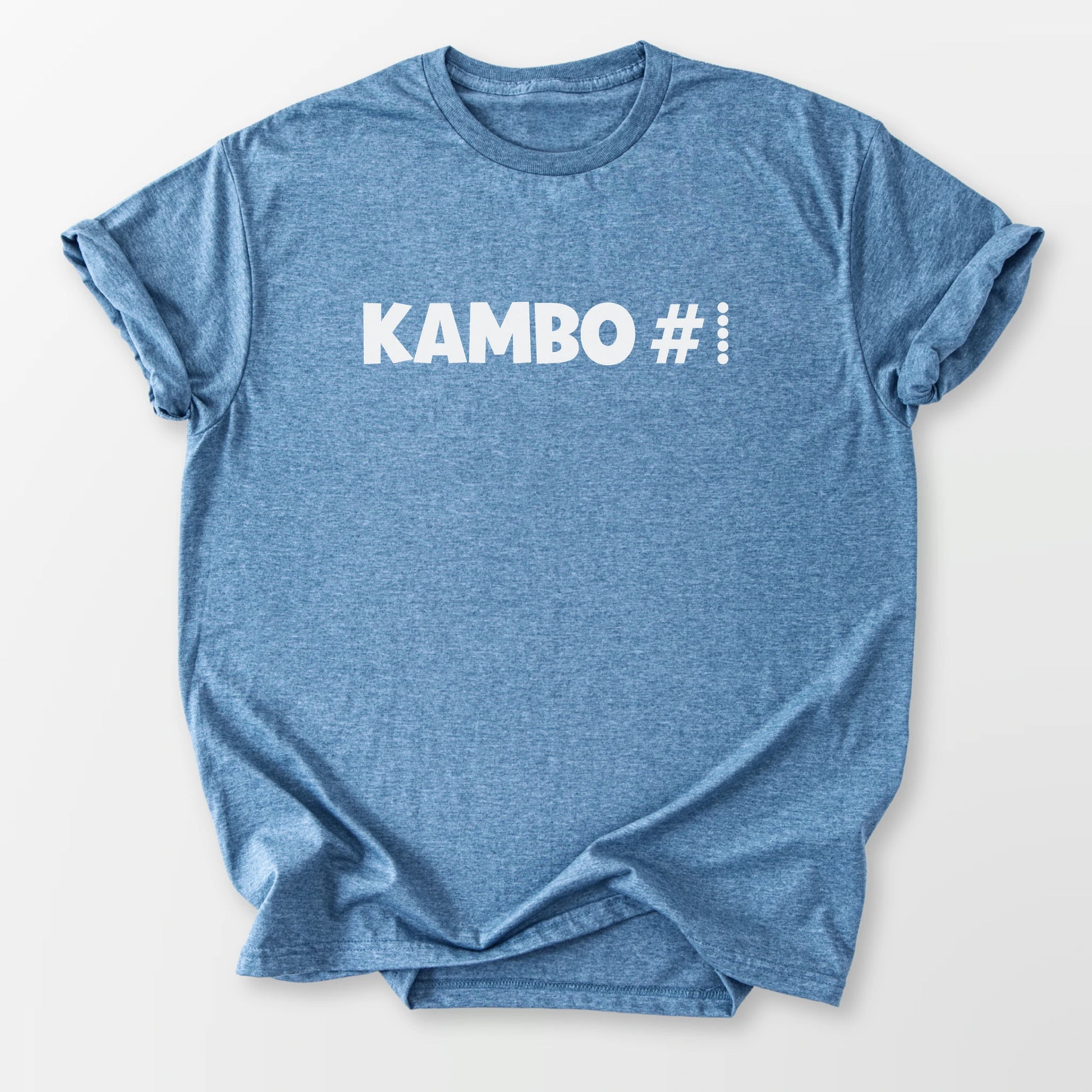 Kambo #5 Tee Heather Indigo T-Shirt