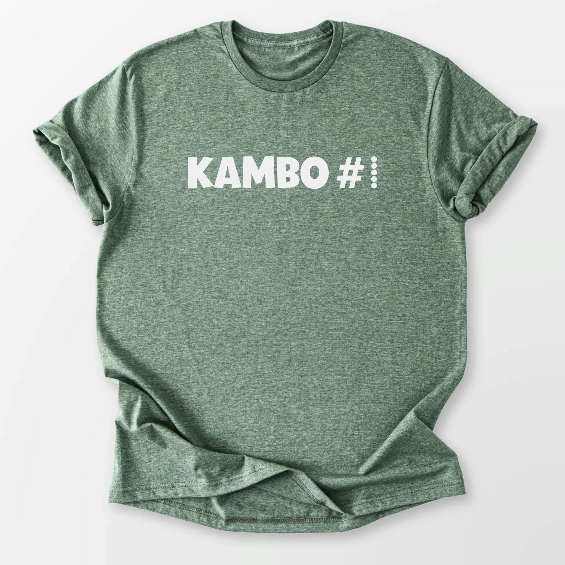 Kambo #5 Tee Heather Military Green T-Shirt
