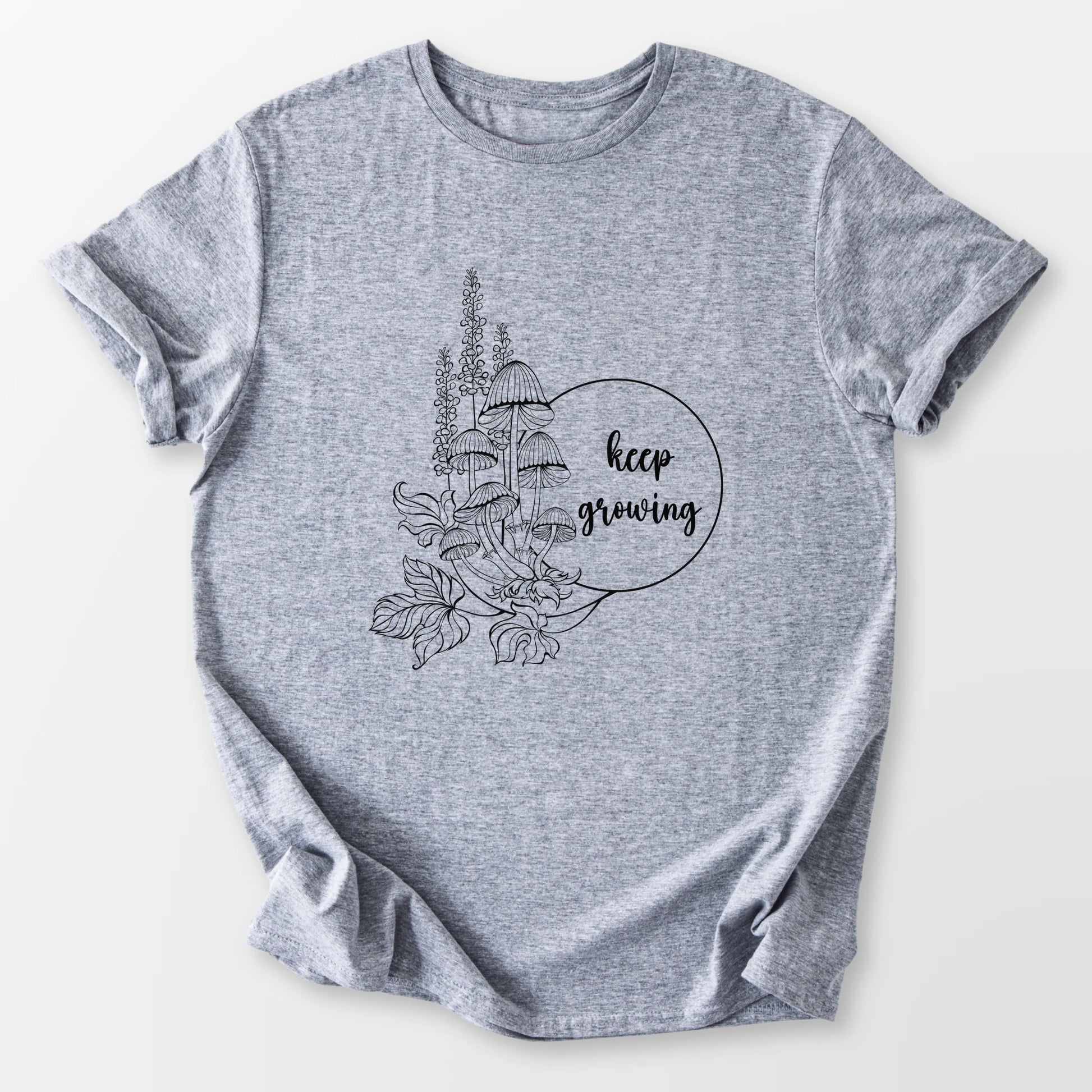 Keep Growing Tee Sport Grey T-Shirt