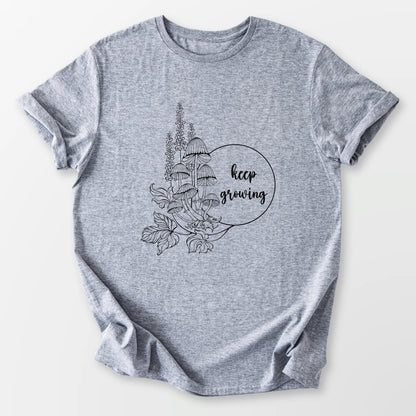 Keep Growing Tee Sport Grey T-Shirt