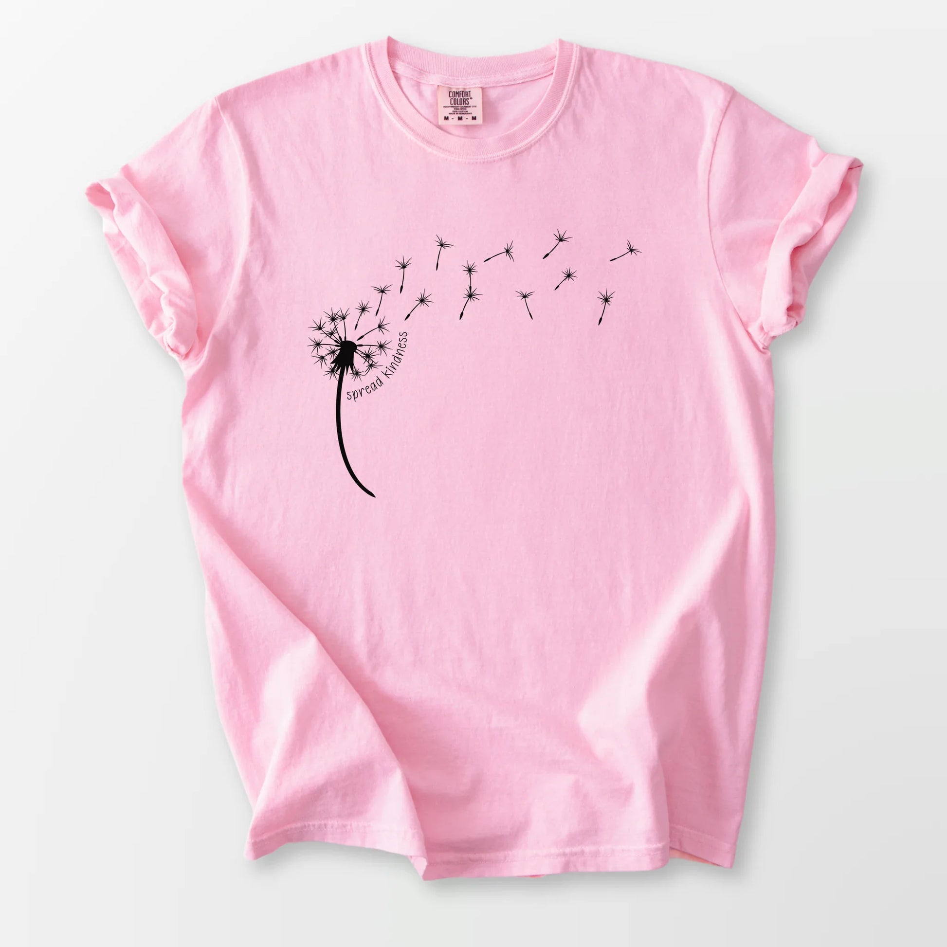 Kindness Dandelion Comfort Tee Blossom T-Shirt