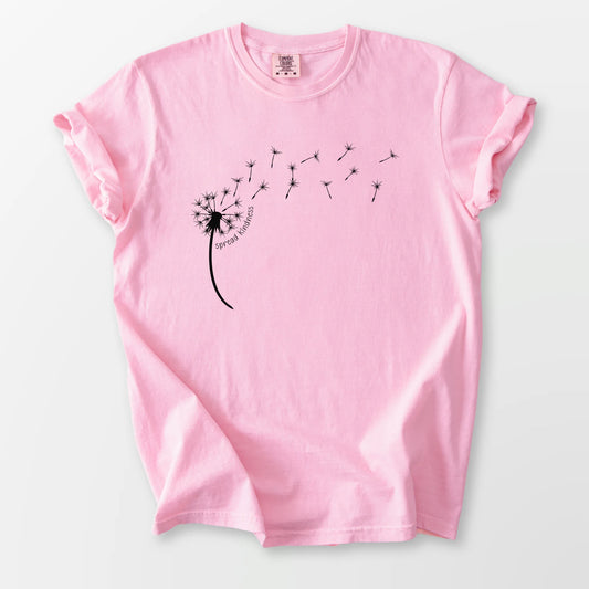 Kindness Dandelion Comfort Tee Blossom T-Shirt