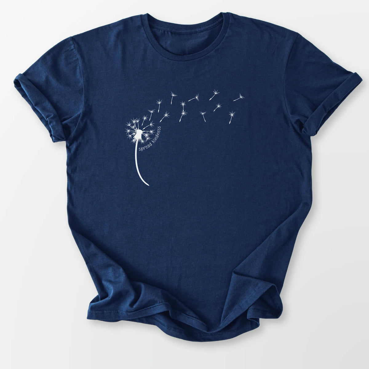 Kindness Dandelion Tee Navy T-Shirt