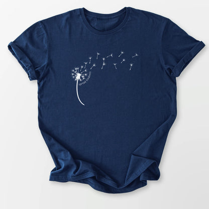 Kindness Dandelion Tee Navy T-Shirt