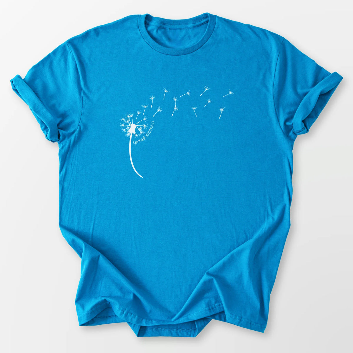 Kindness Dandelion Tee Sapphire T-Shirt