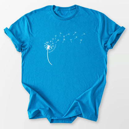 Kindness Dandelion Tee Sapphire T-Shirt