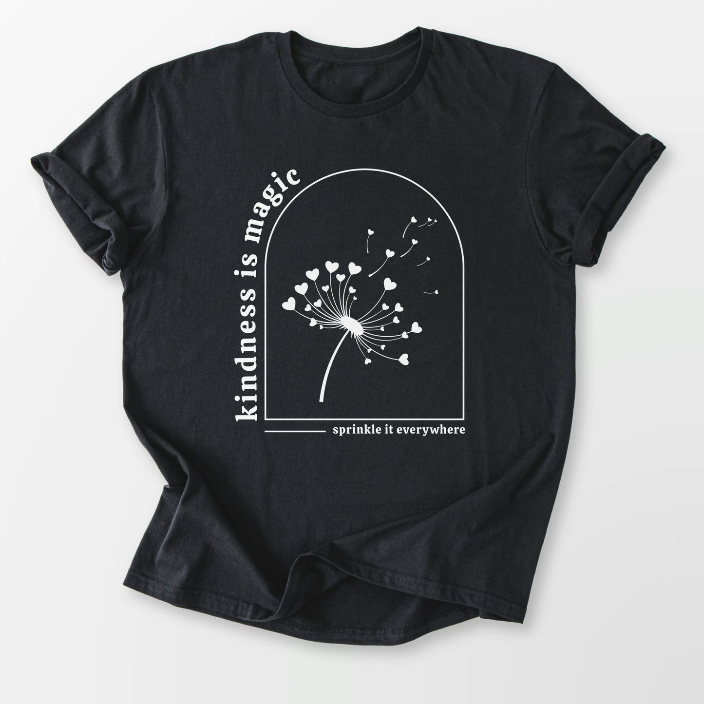 Kindness is Magic Tee Black T-Shirt