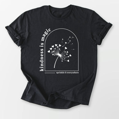 Kindness is Magic Tee Black T-Shirt